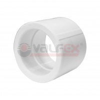 Муфта PP-R белая VALFEX для инженерных систем отопления, водоснабжения- продажа оптом и в розницу