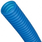 Труба гофрированная защитная ПП синяя 26/32 для инженерных систем отопления, водоснабжения- продажа оптом и в розницу