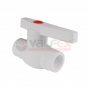 Кран PP-R шаровой белый внутренняя пайка Дн 40 OPTIMA VALFEX для инженерных систем отопления, водоснабжения- продажа оптом и в розницу
