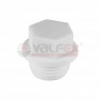 Заглушка (пробка) PP-R белая НР Дн 25х3/4" VALFEX  для инженерных систем отопления, водоснабжения- продажа оптом и в розницу