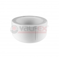 Заглушка (пробка) PP-R белая VALFEX для инженерных систем отопления, водоснабжения- продажа оптом и в розницу