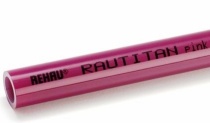 Труба RAUTITAN pink RAU-PE-Xa 63х8,6 (6м прямые отрезки), REHAU