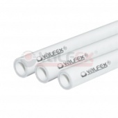 Труба PP-R белая арм алюминием Дн 50х8,3 Ру25 SDR6 Т<95С L=4м VALFEX  для инженерных систем отопления, водоснабжения- продажа оптом и в розницу